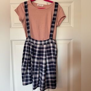 Size 12 girls 2 piece tee and shirt set